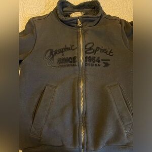 Designer fleece jacket